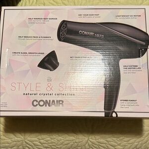 Conair 1875 Hair Dryer - Black